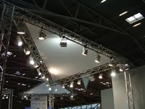 Truss decoration and lighting support